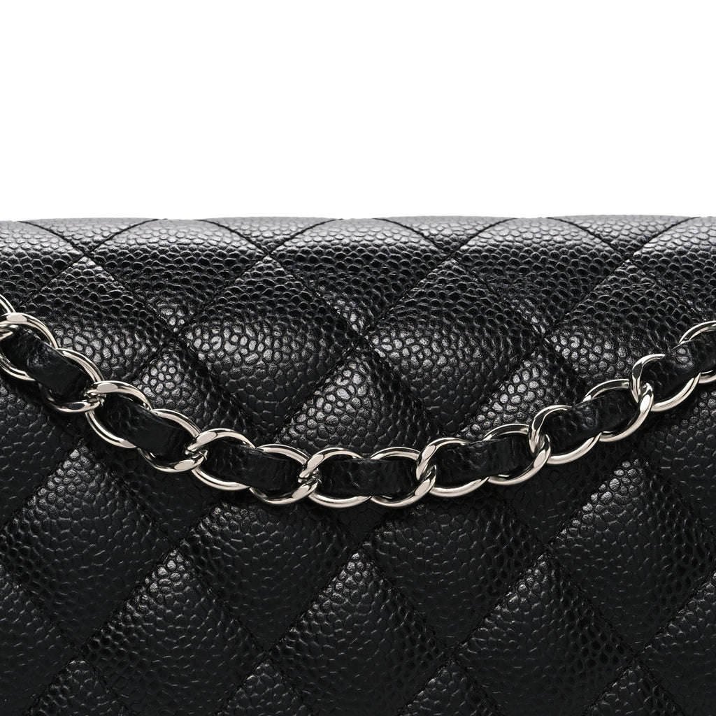 Chanel Caviar Quilted Medium Double Flap Black