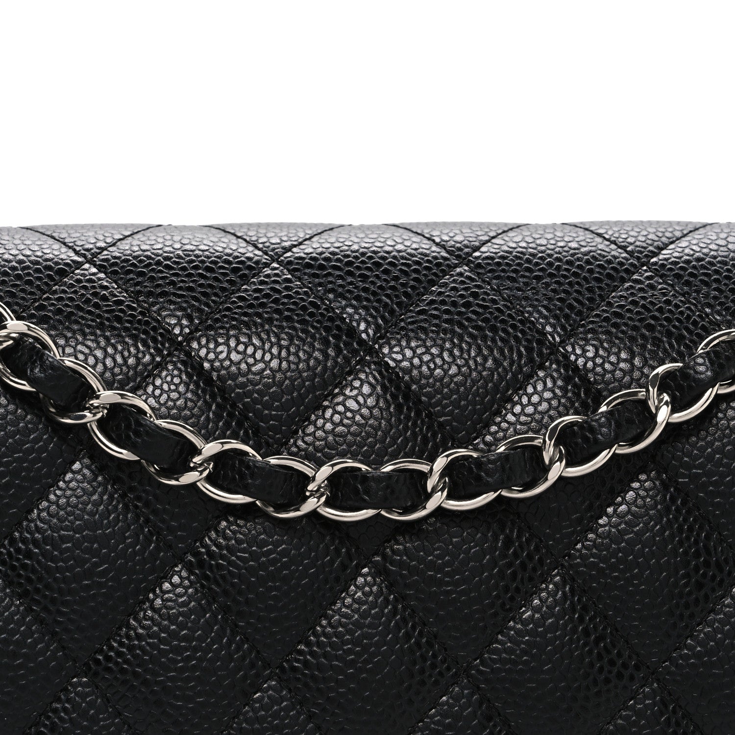 Chanel Caviar Quilted Medium Double Flap Black