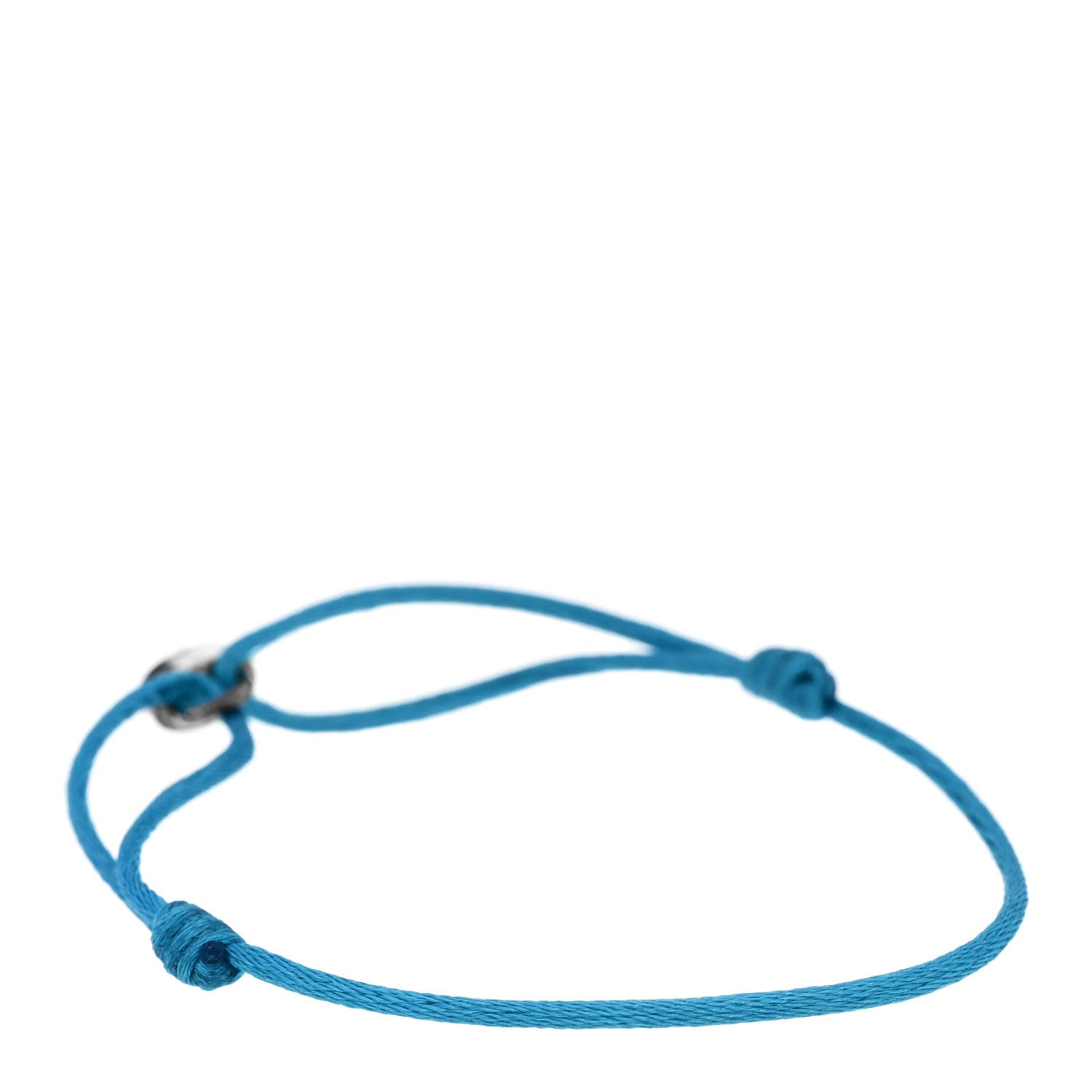 Louis Vuitton X UNICEF Sterling Silver Lockit Bracelet Blue