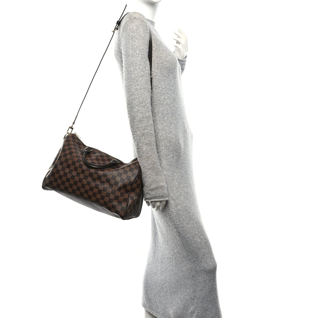 Louis Vuitton Damier Ebene Speedy Bandouliere 35