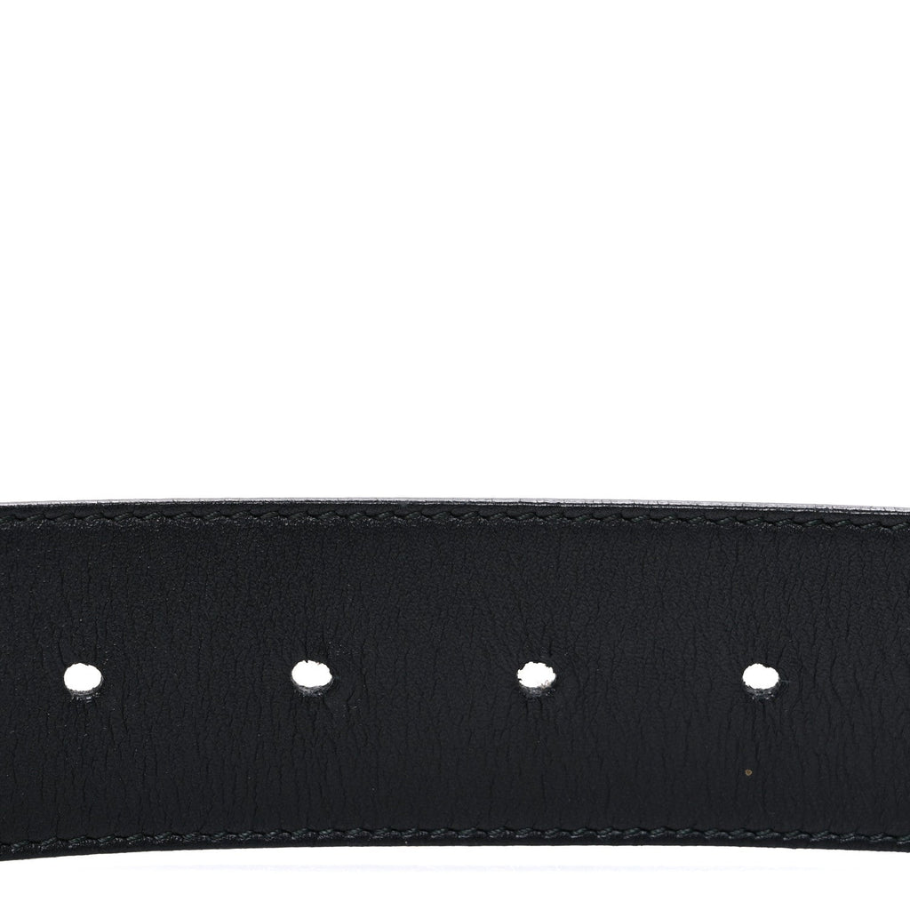 Gucci Calfskin Double G 40mm Belt 80 32 Black