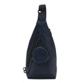 Louis Vuitton Calfskin Shadow Monogram Duo Slingbag Navy