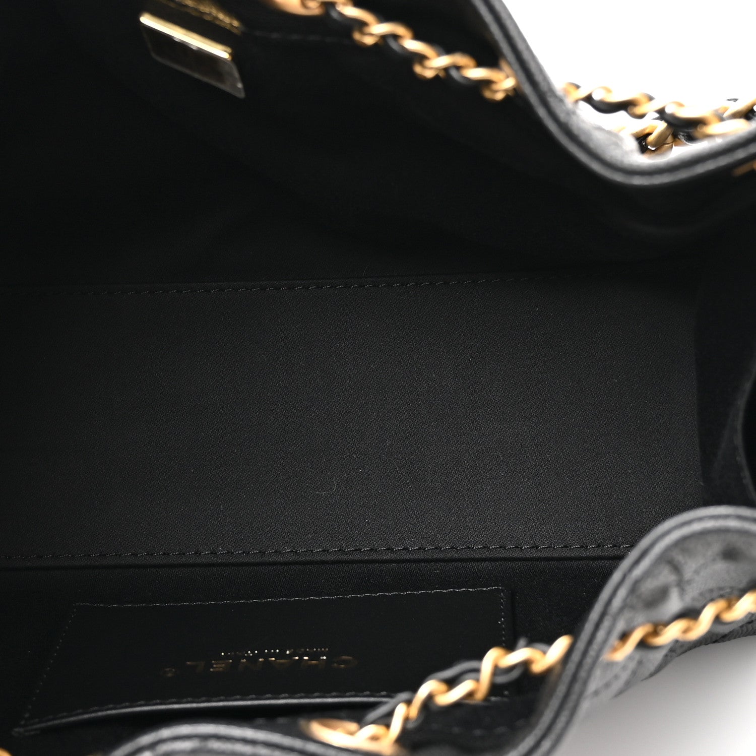 Chanel Caviar Quilted Mini Chanel 25 Handbag Black