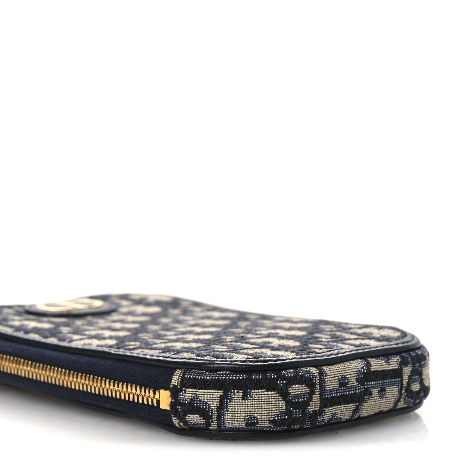 Christian Dior Oblique 30 Montaigne Phone Holder Blue