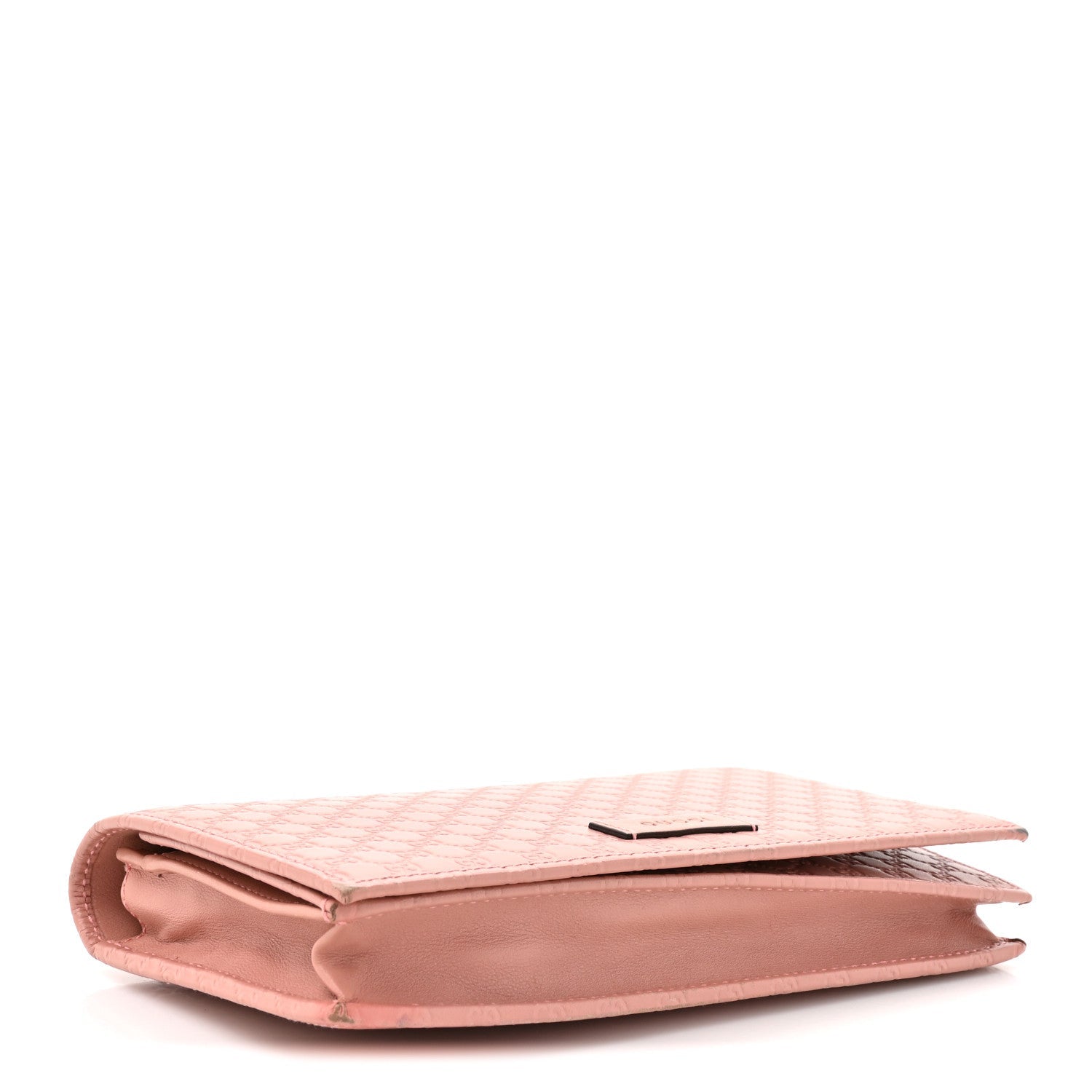 Gucci Microguccissima Crossbody Wallet Soft Pink
