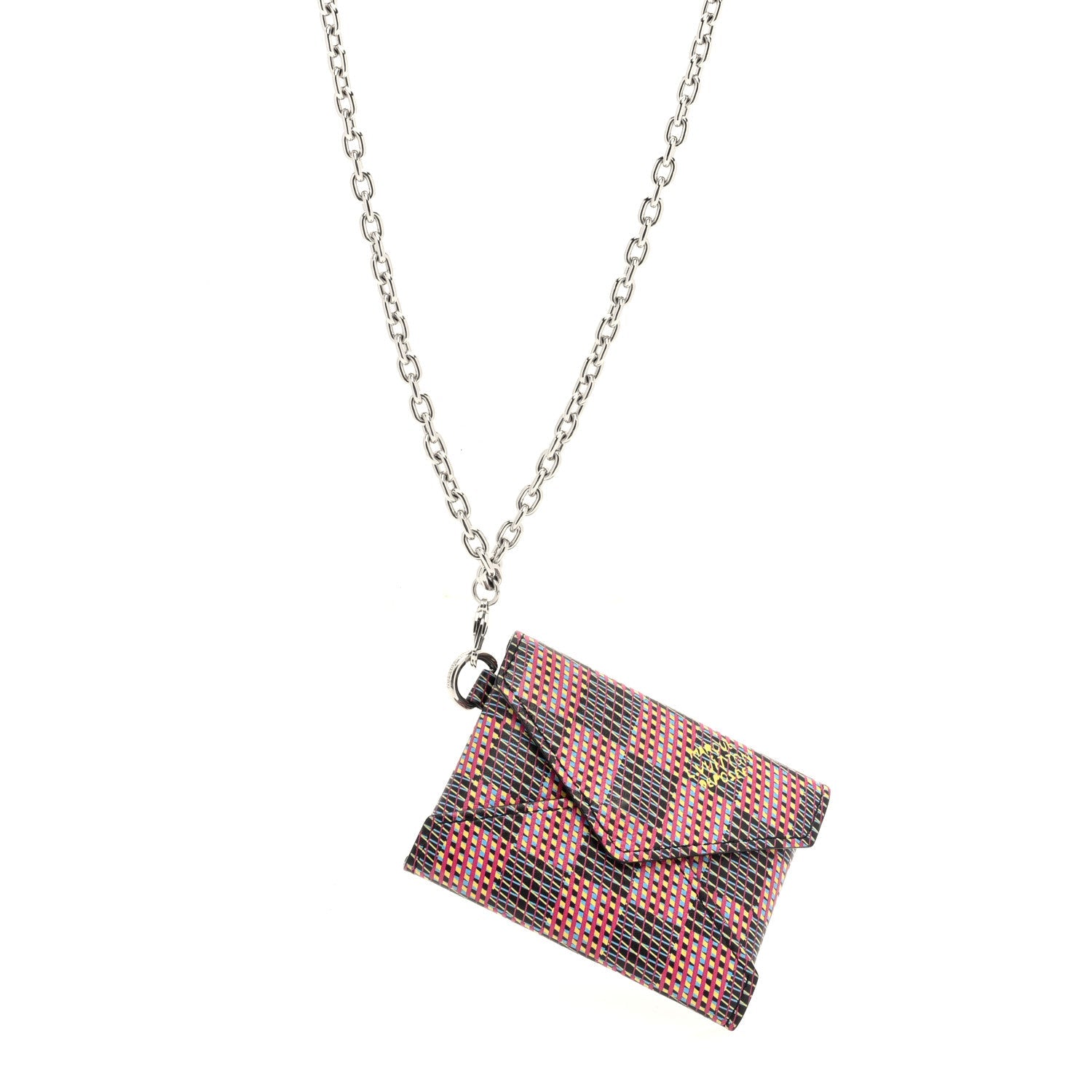 Louis Vuitton Damier LV Pop Kirigami Necklace Rose