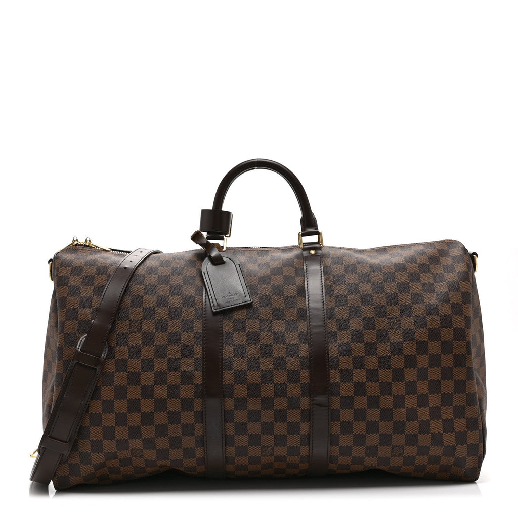 Louis Vuitton Damier Ebene Keepall Bandouliere 55