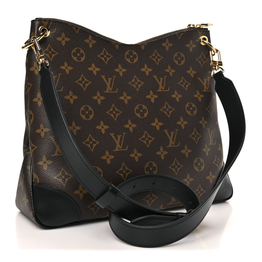 Louis Vuitton Monogram Odeon MM Black