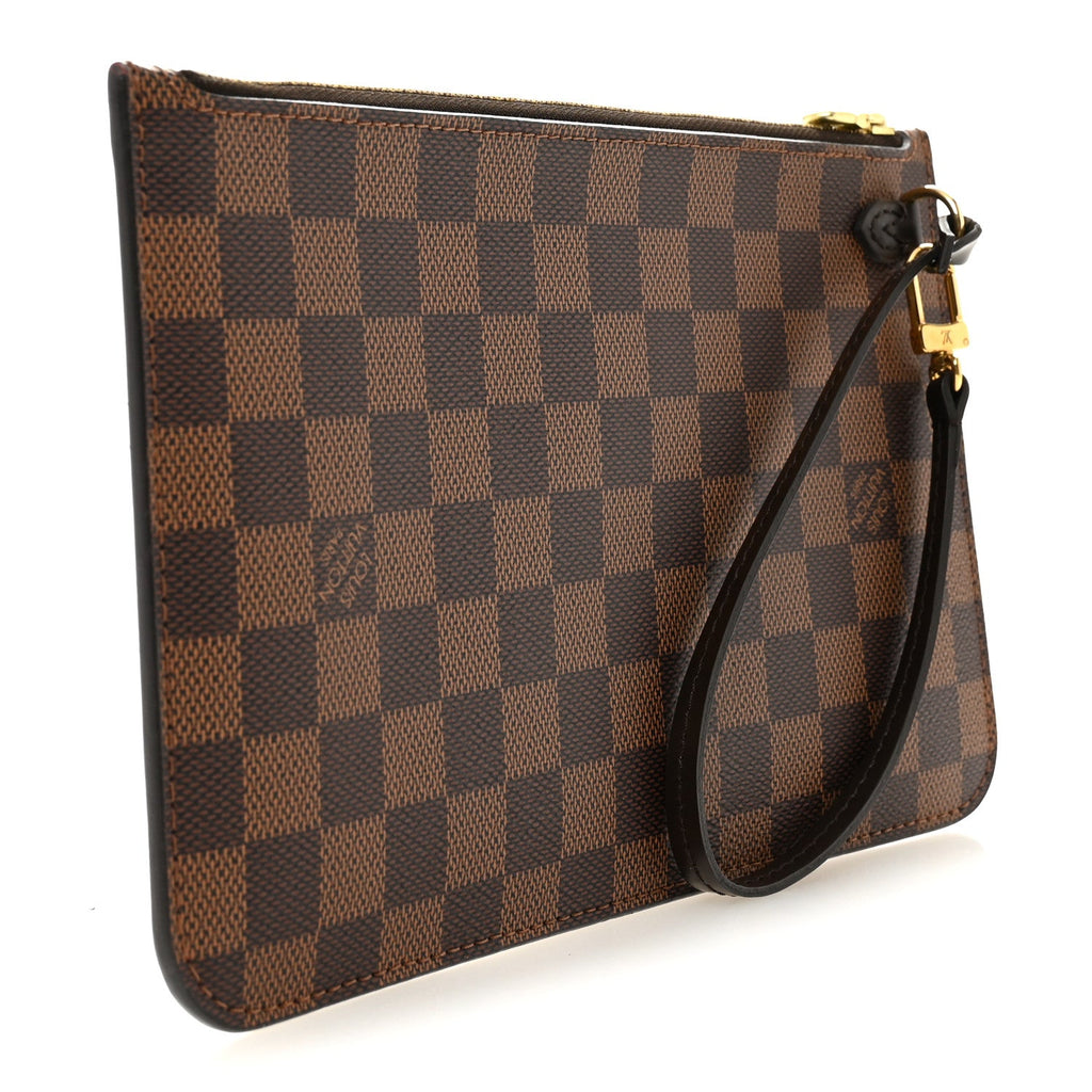 Louis Vuitton Damier Ebene Neverfull MM GM Pochette