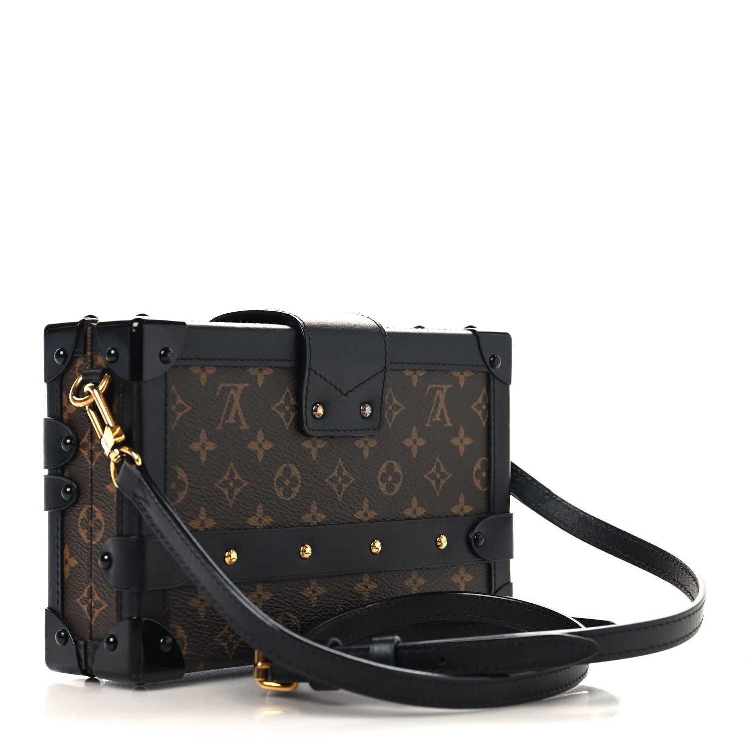 Louis Vuitton Monogram Petite Malle Black