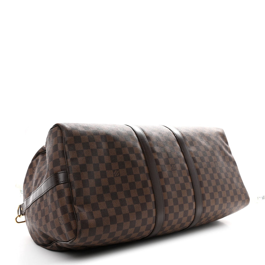 Louis Vuitton Damier Ebene Keepall Bandouliere 55