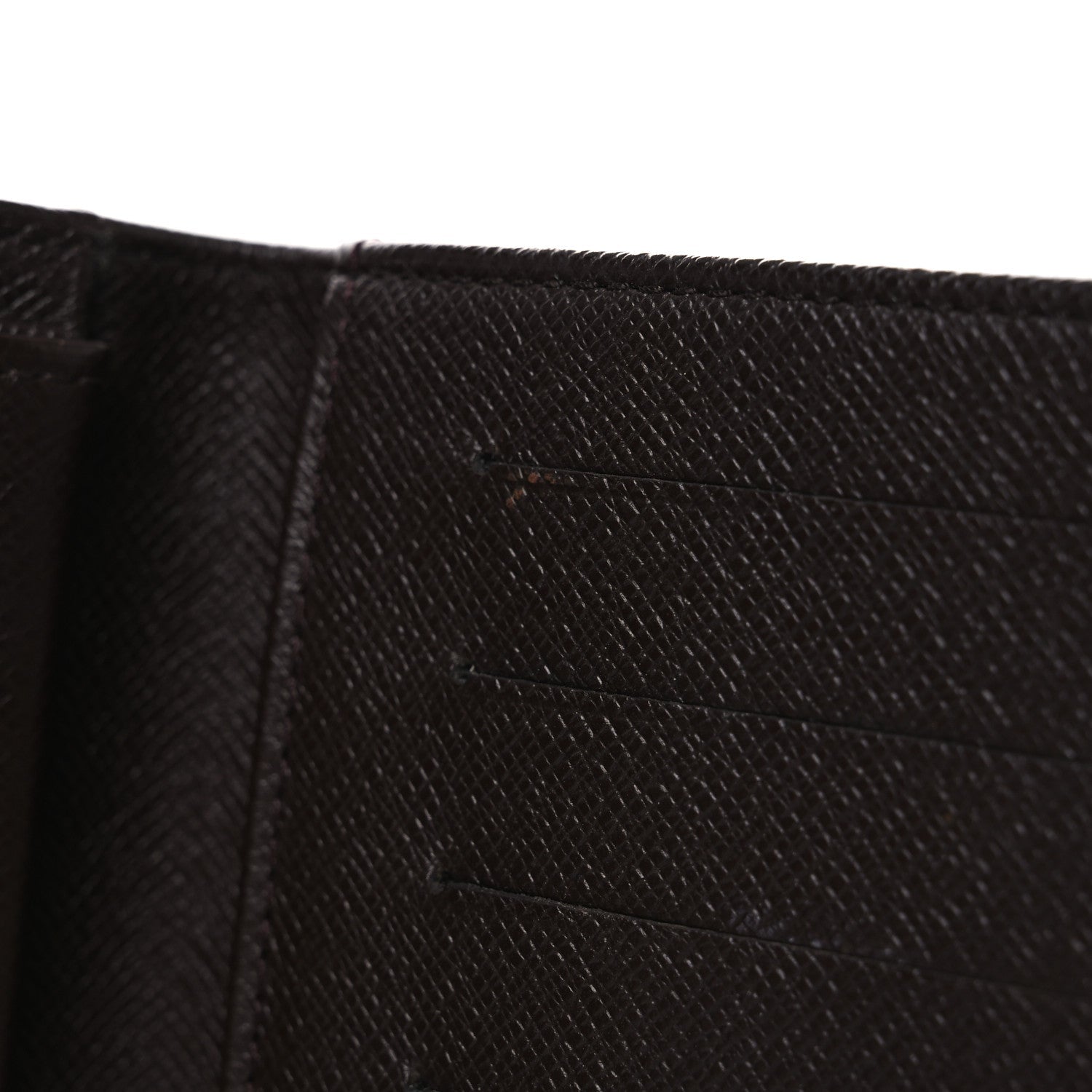 Louis Vuitton Damier Ebene Porte Tresor Etui Papier Wallet
