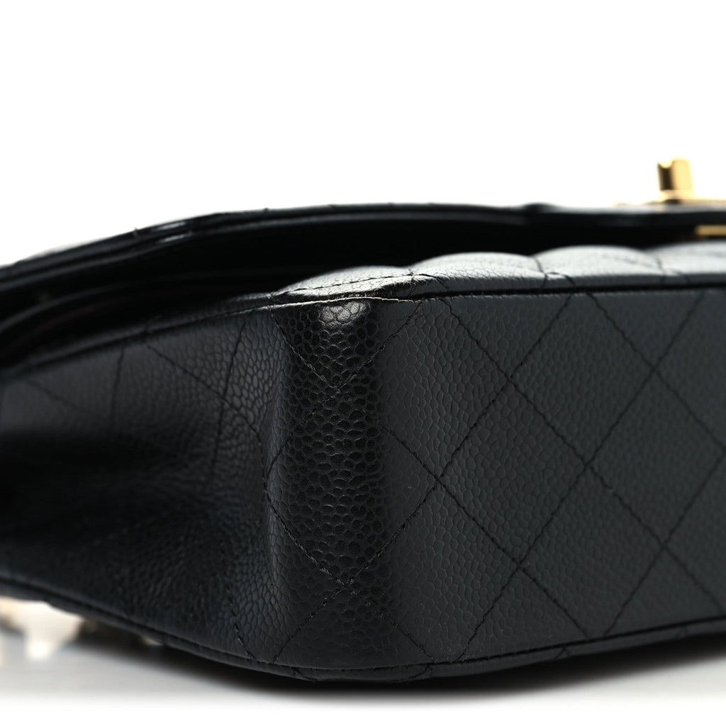 Chanel Caviar Quilted Medium Double Flap Black