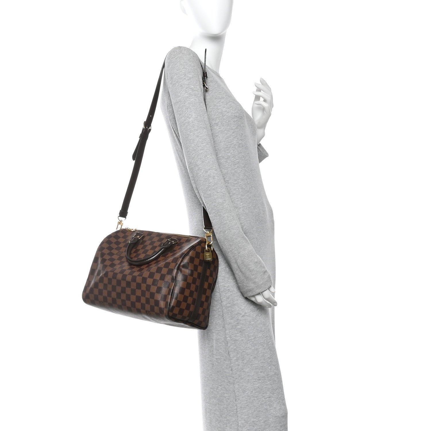 Louis Vuitton Damier Ebene Speedy Bandouliere 30