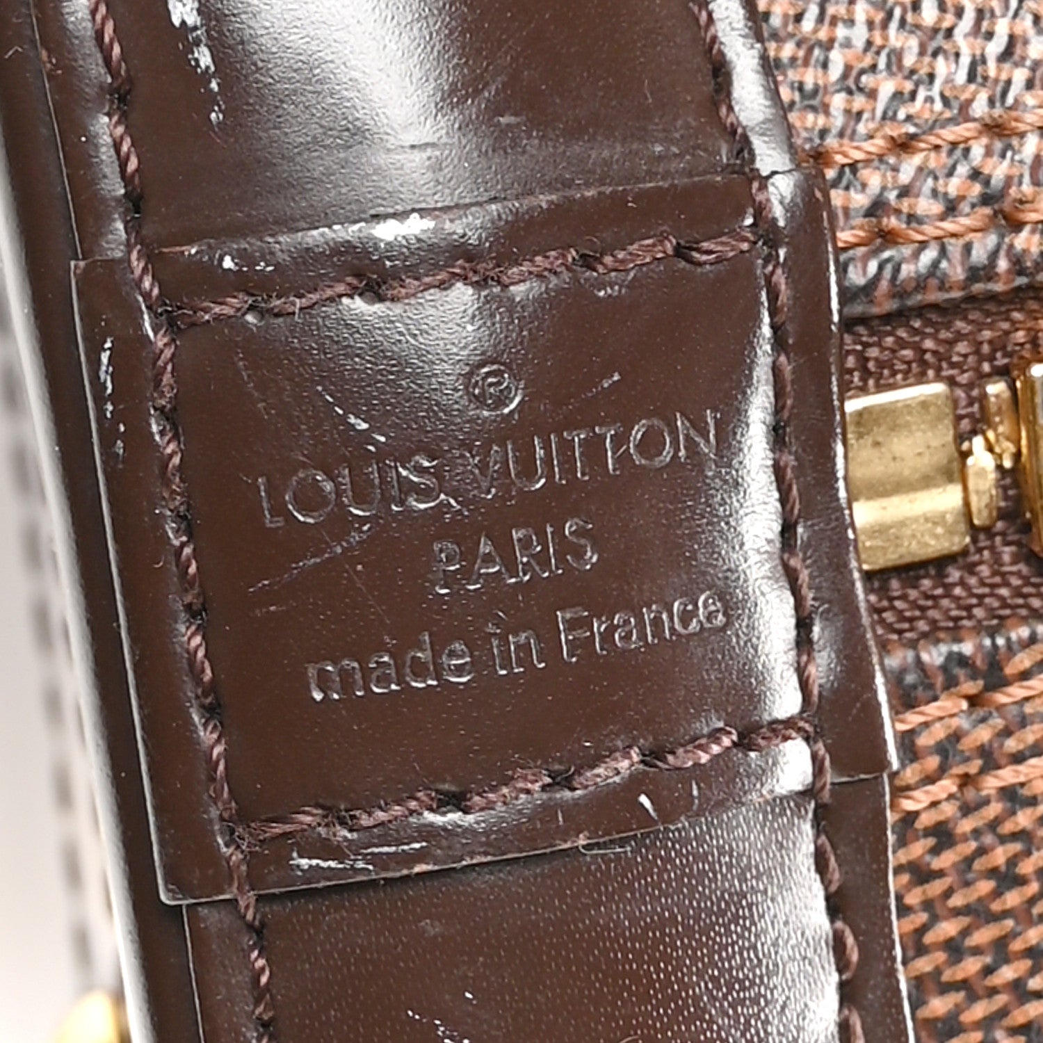Louis Vuitton Damier Ebene Alma BB