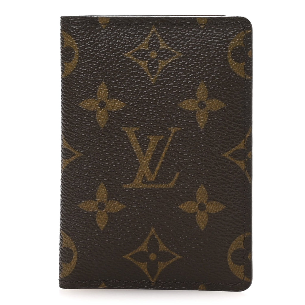 Louis Vuitton Monogram Porte-Cartes Pass Vertical Card Holder