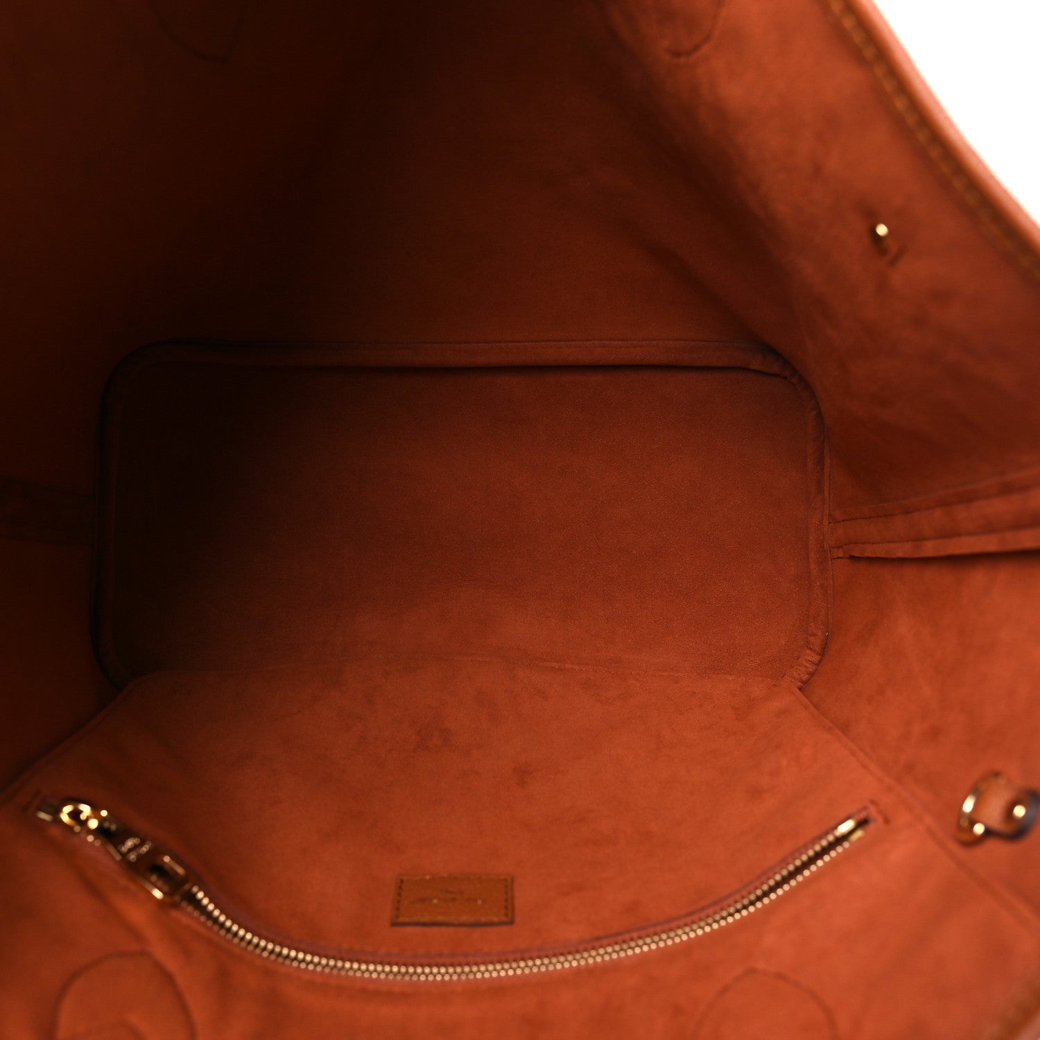 Louis Vuitton Empreinte Monogram Giant Neverfull MM Cognac