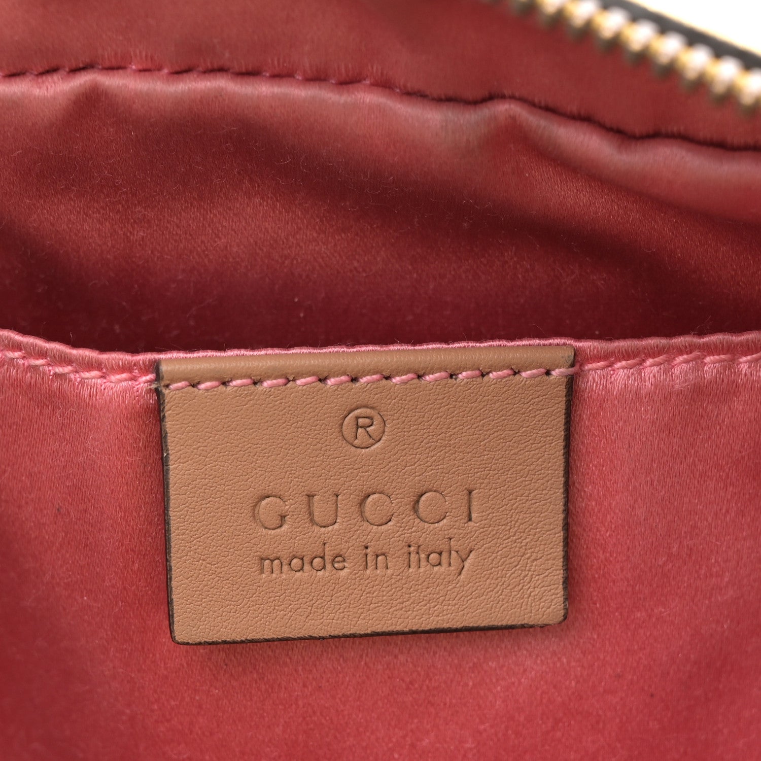 Gucci Metallic Calfskin Matelasse Studded Small Pearly GG Marmont Chain Shoulder Bag Gold