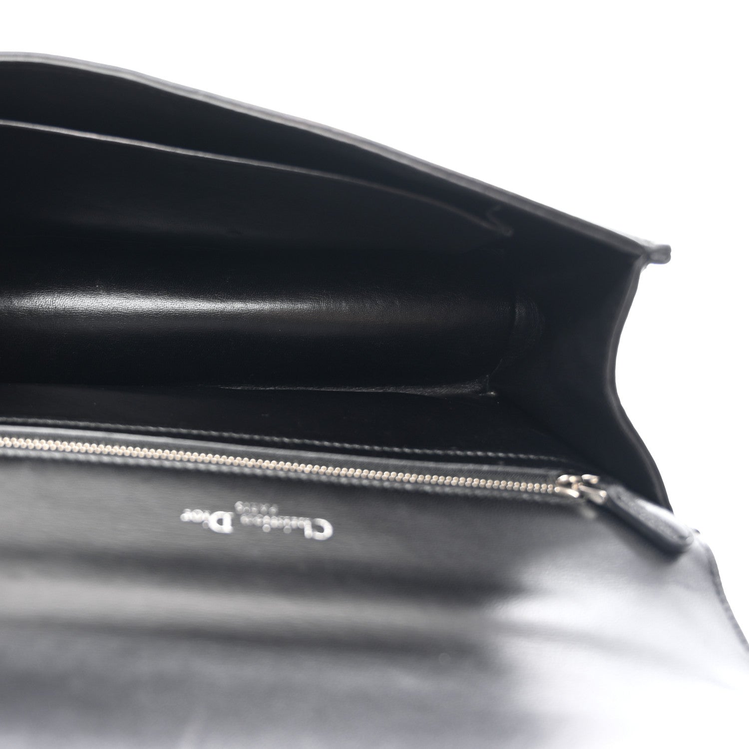 Christian Dior Lambskin Multi Studded Medium Diorama Flap Bag Black