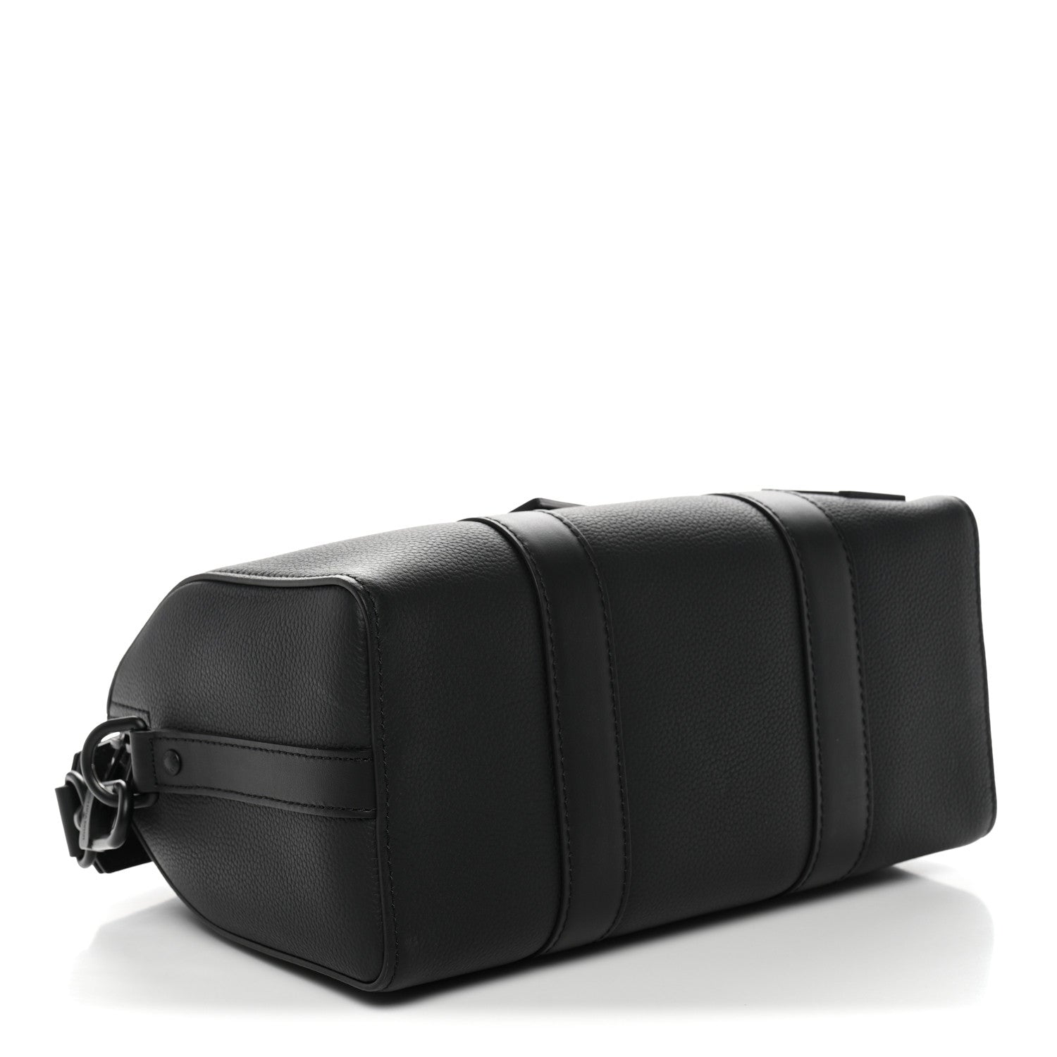 Louis Vuitton Grained Calfskin Aerogram City Keepall Black