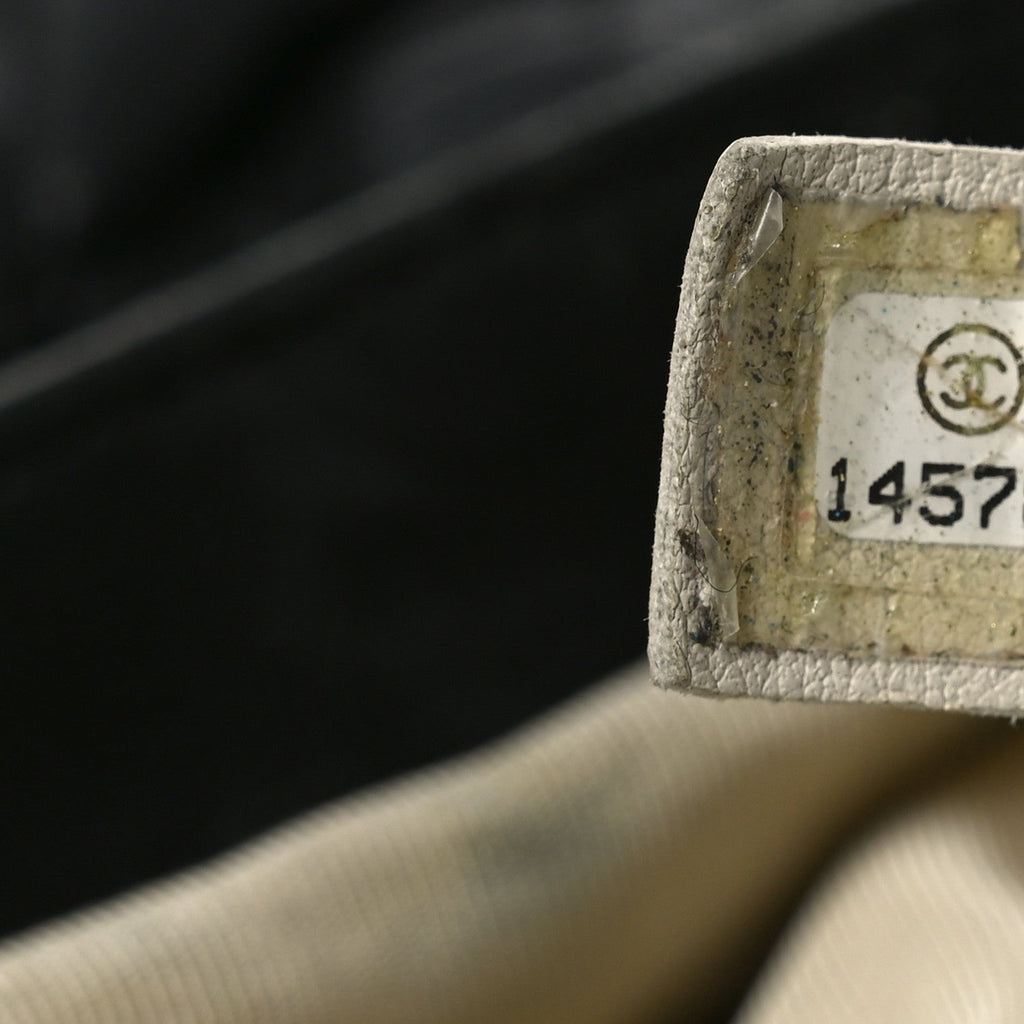 Chanel Washed Lambskin Quilted Medium Chain Around Messenger Black