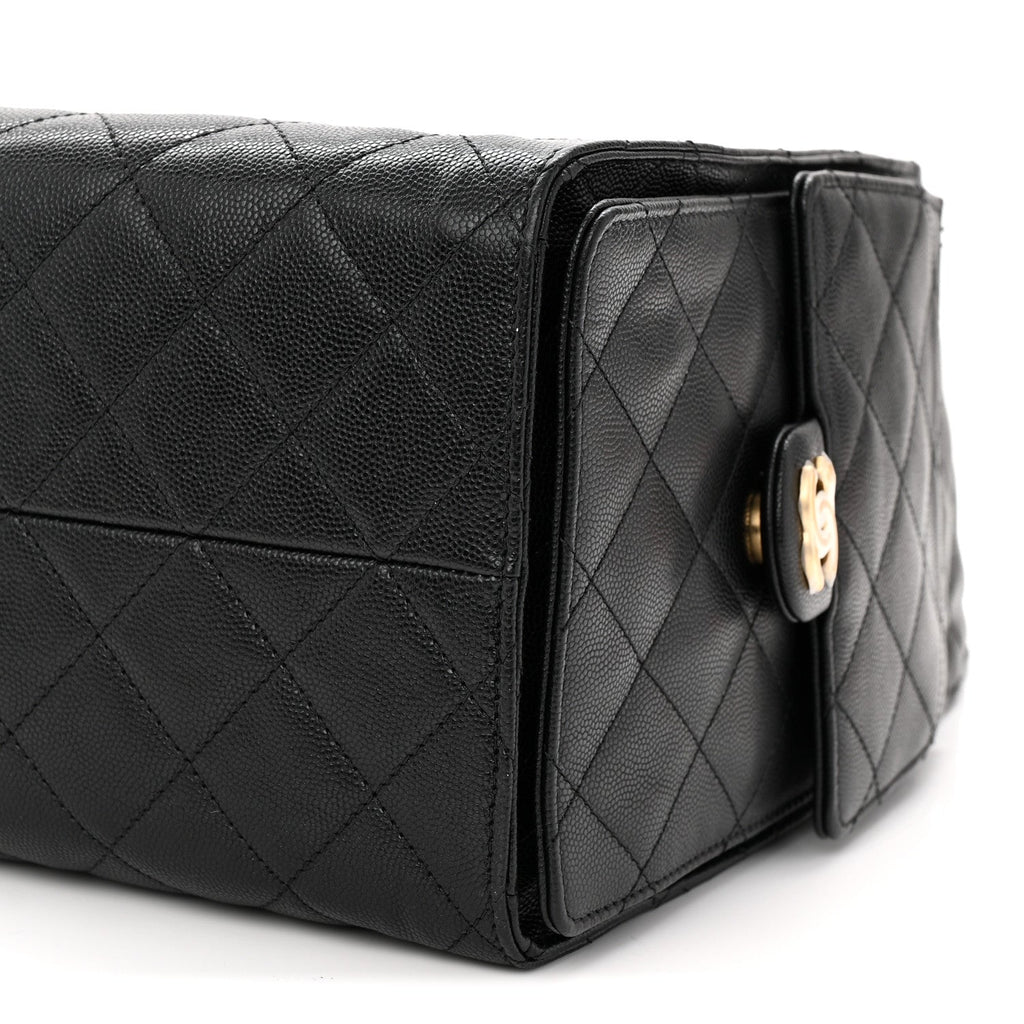 Chanel Caviar Quilted Medium Chanel 25 Handbag Black
