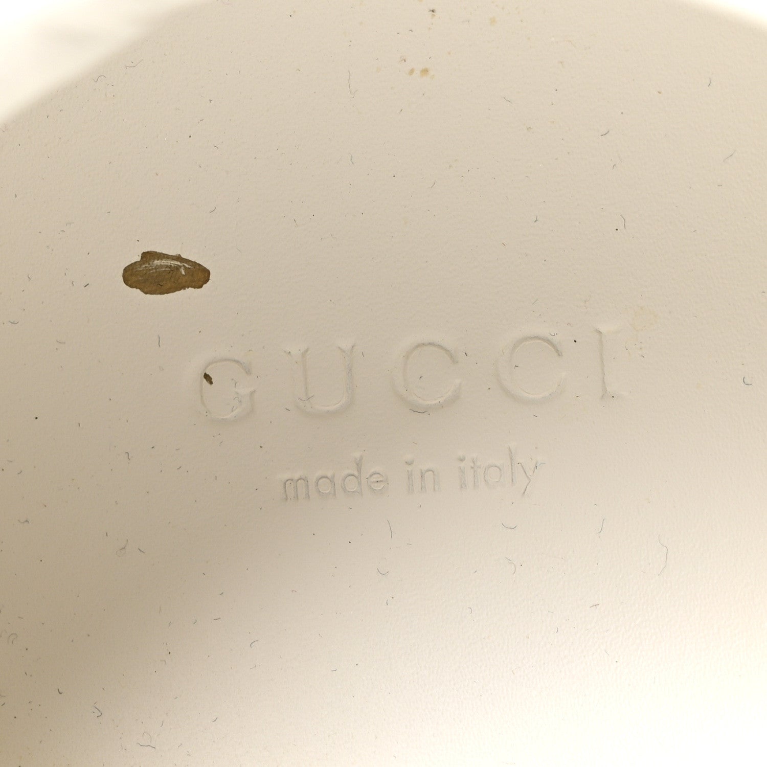Gucci Calfskin Web Embroidered Womens Ace Sneakers 40 White