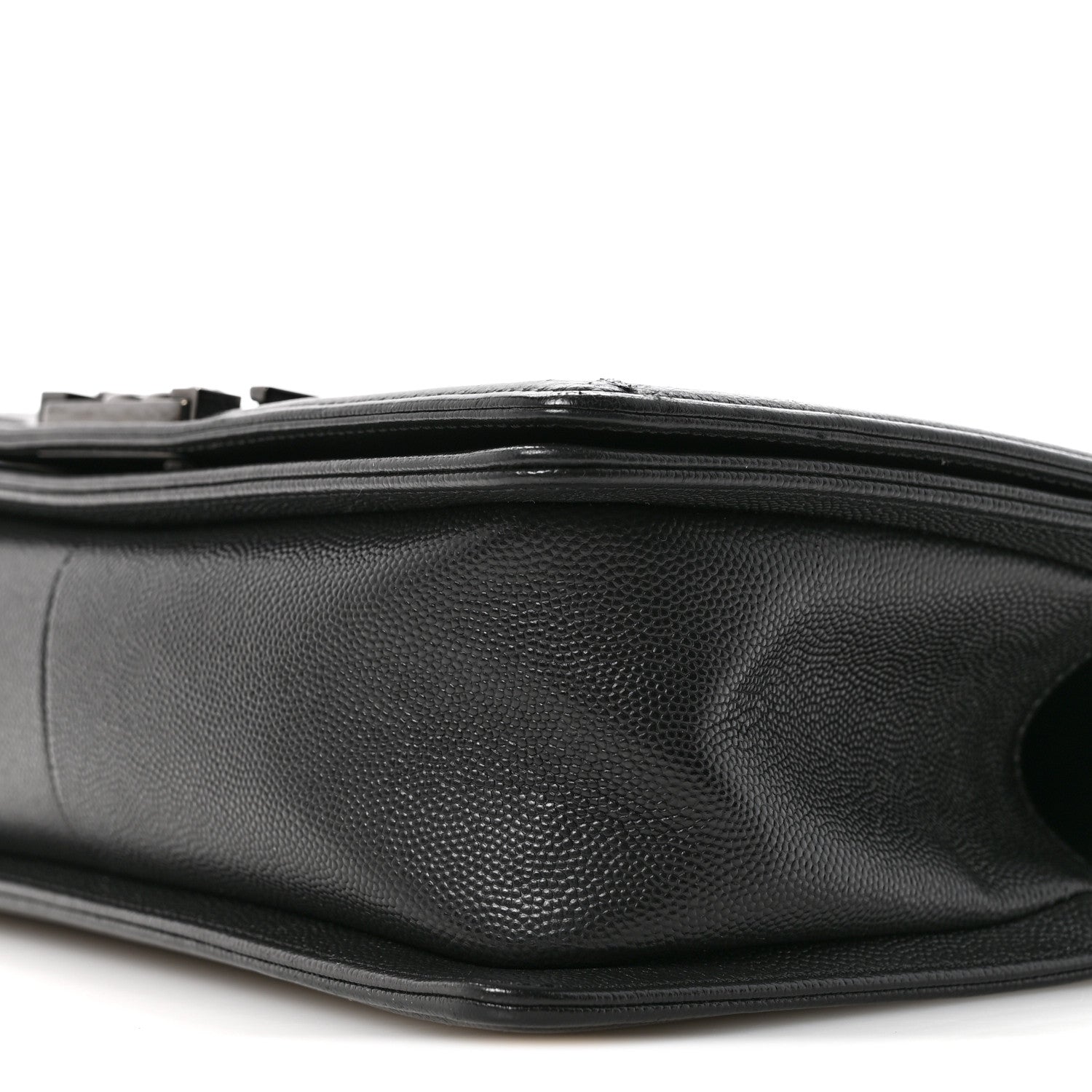 Chanel Caviar Quilted Medium Boy Flap So Black