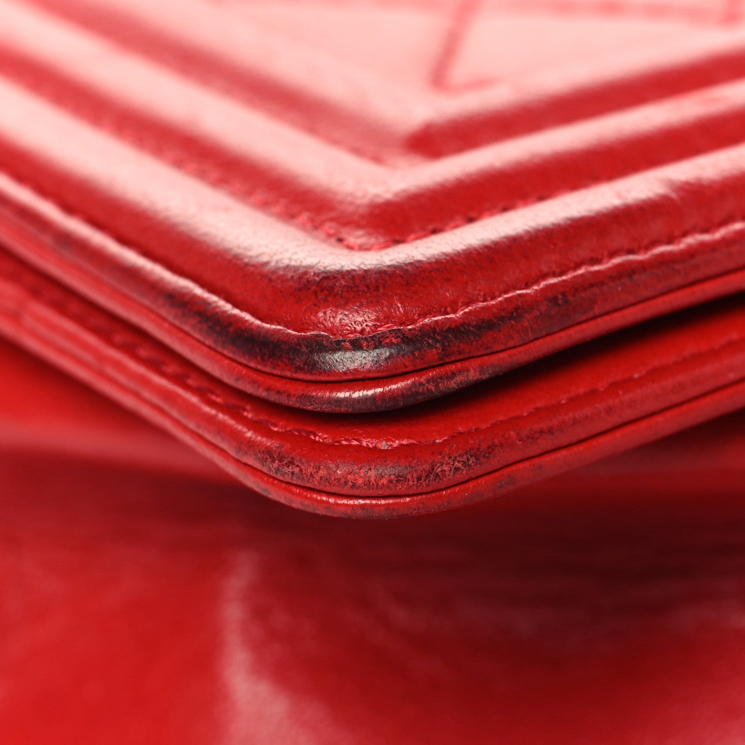 Chanel Lambskin Quilted New Medium Boy Flap Red