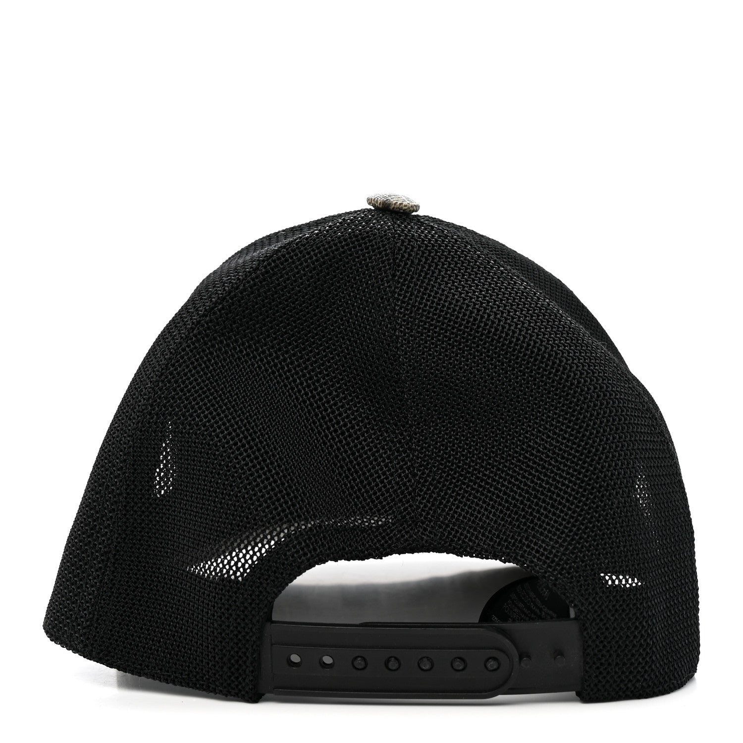 Gucci GG Supreme Monogram Bosco Patch Baseball Hat 57 Beige Green