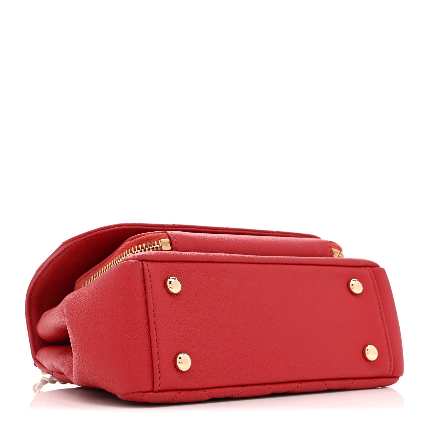 Chanel Caviar Quilted Small Business Affinity Flap Red