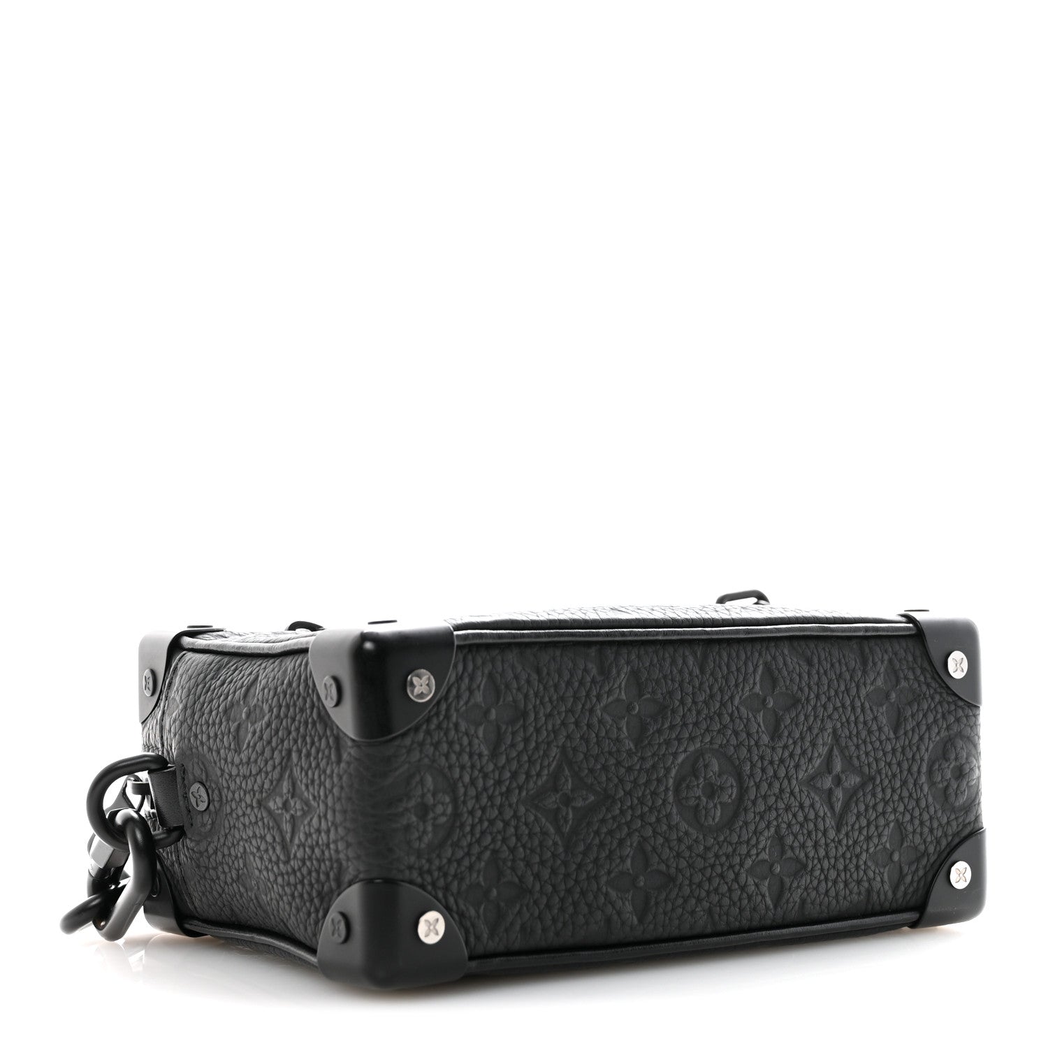 Louis Vuitton Taurillon Monogram Mini Soft Trunk Black