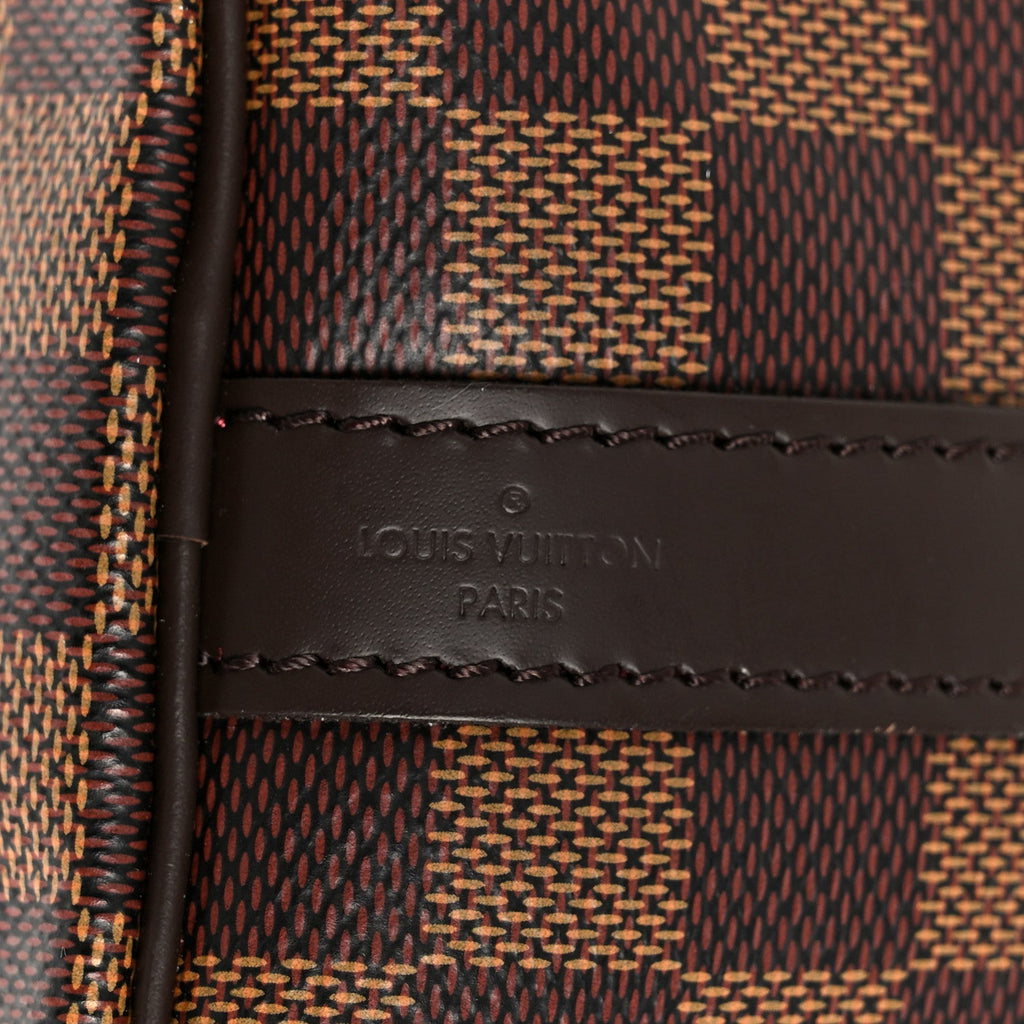 Louis Vuitton Damier Ebene Speedy Bandouliere 25