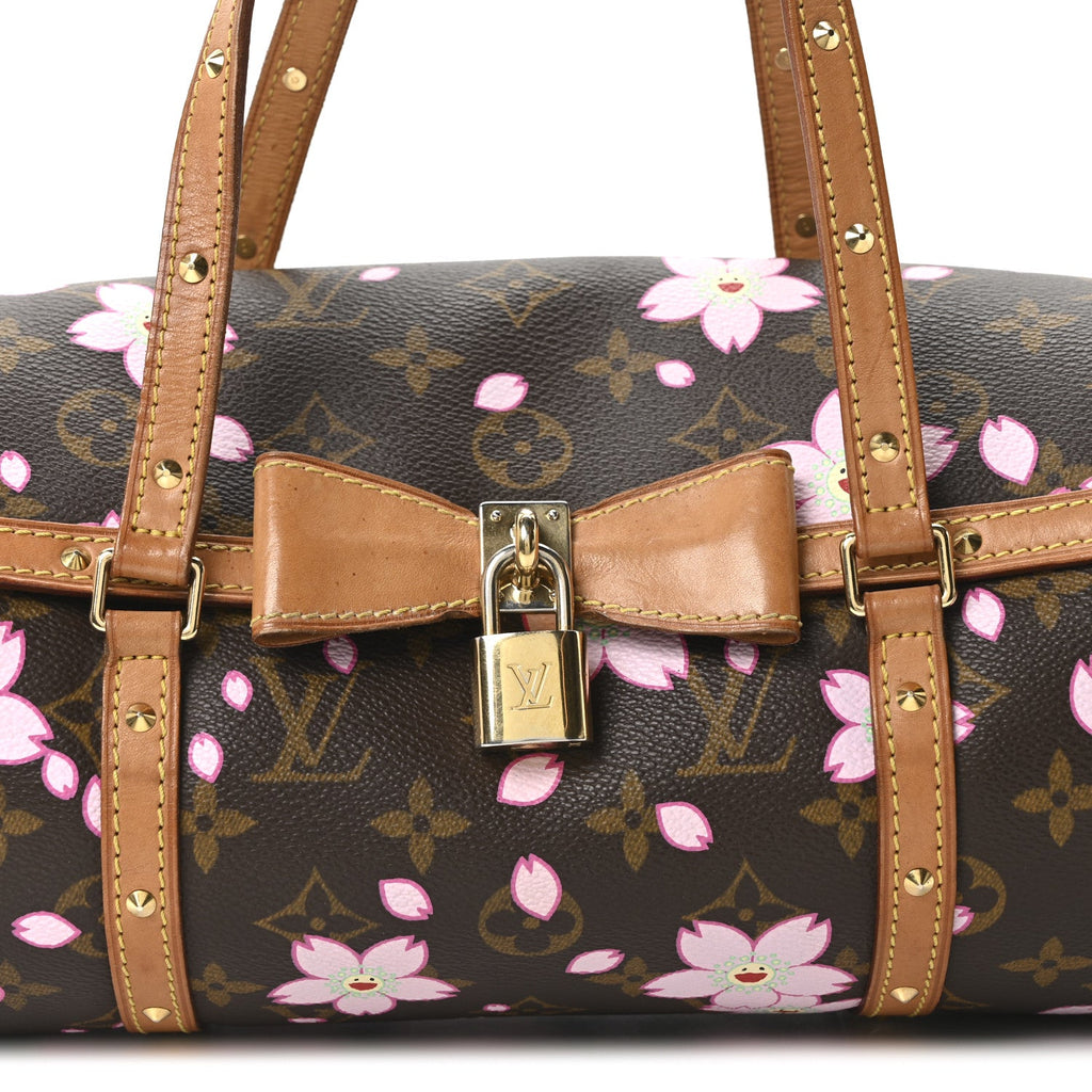 Louis Vuitton Monogram Cherry Blossom Papillon Brown