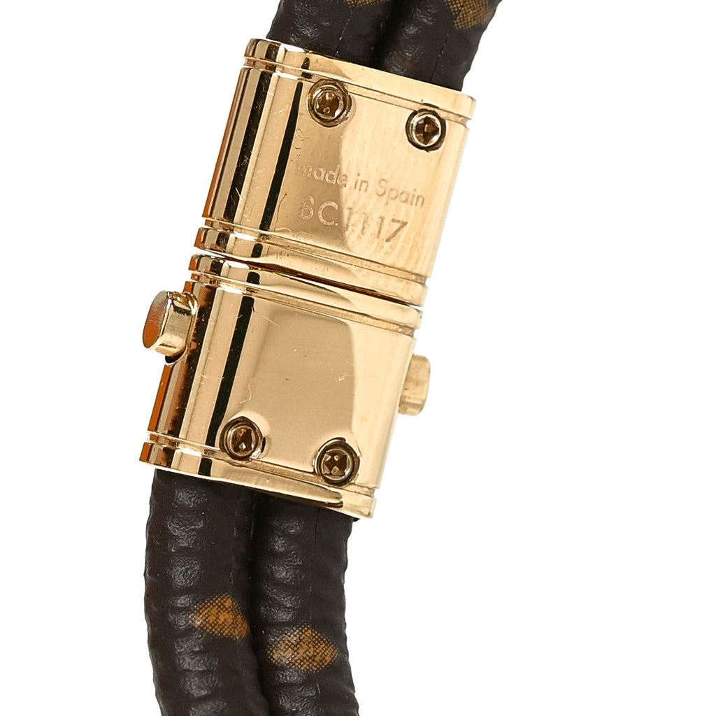 Louis Vuitton Monogram Keep It Twice Bracelet 17
