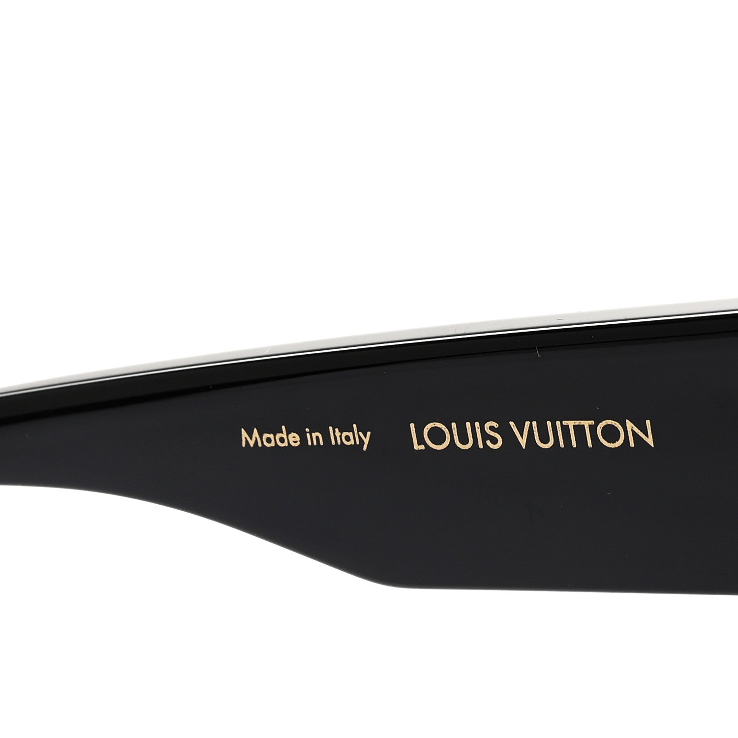 Louis Vuitton Acetate Swarovski Crystal Cyclone Sunglasses Z1578W Black