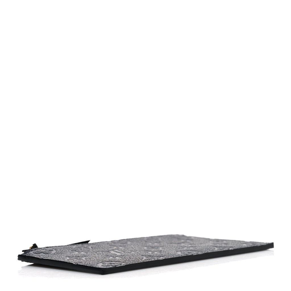 Louis Vuitton Empreinte Felicie Chain Wallet Zippered Insert Black