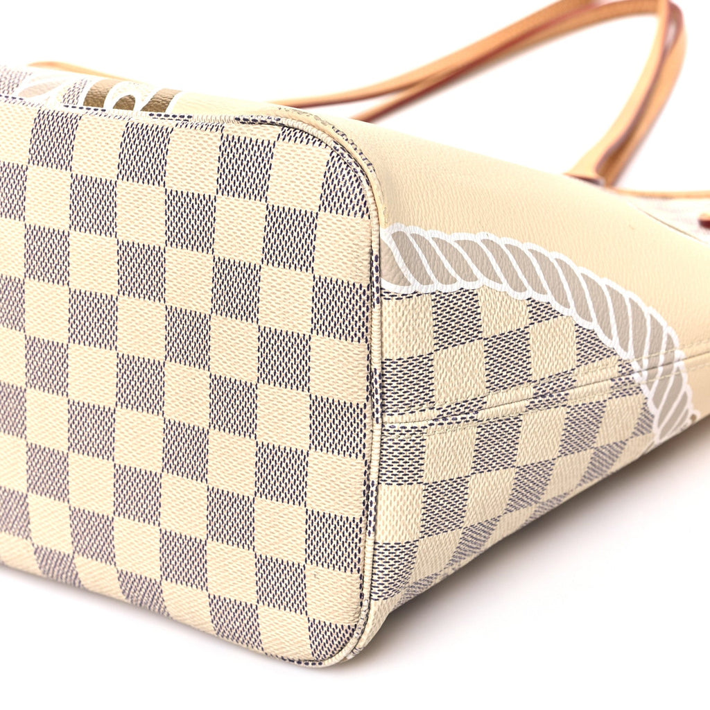 Louis Vuitton Damier Azur Nautical Neverfull MM