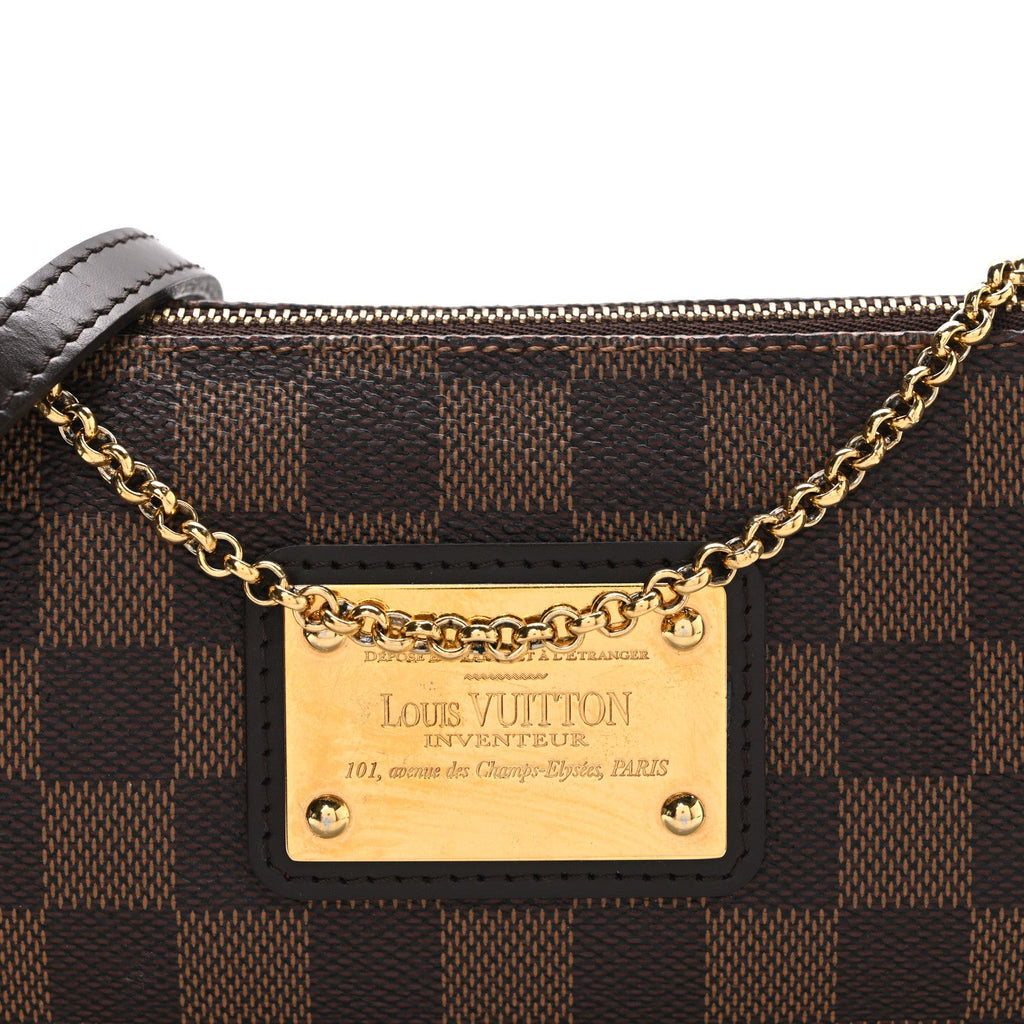 Louis Vuitton Damier Ebene Eva Clutch
