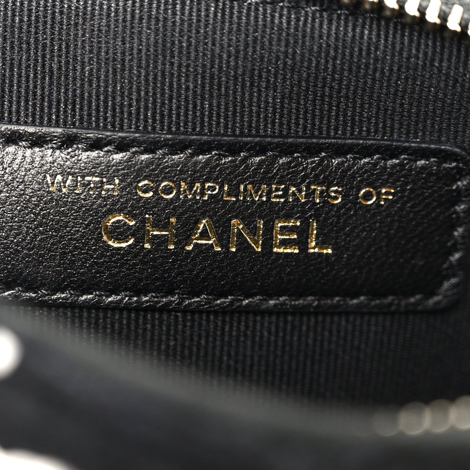 Chanel Tweed Quilted Mini Clutch With Chain Black White