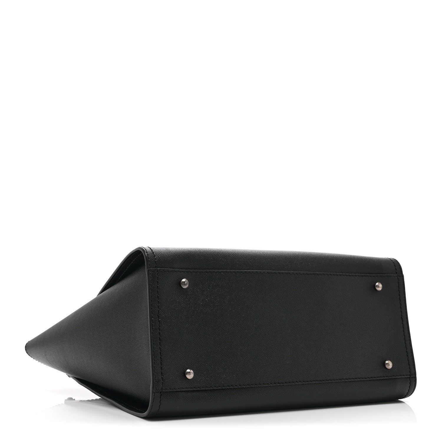 Chanel Caviar Small Studded Deauville Tote Black