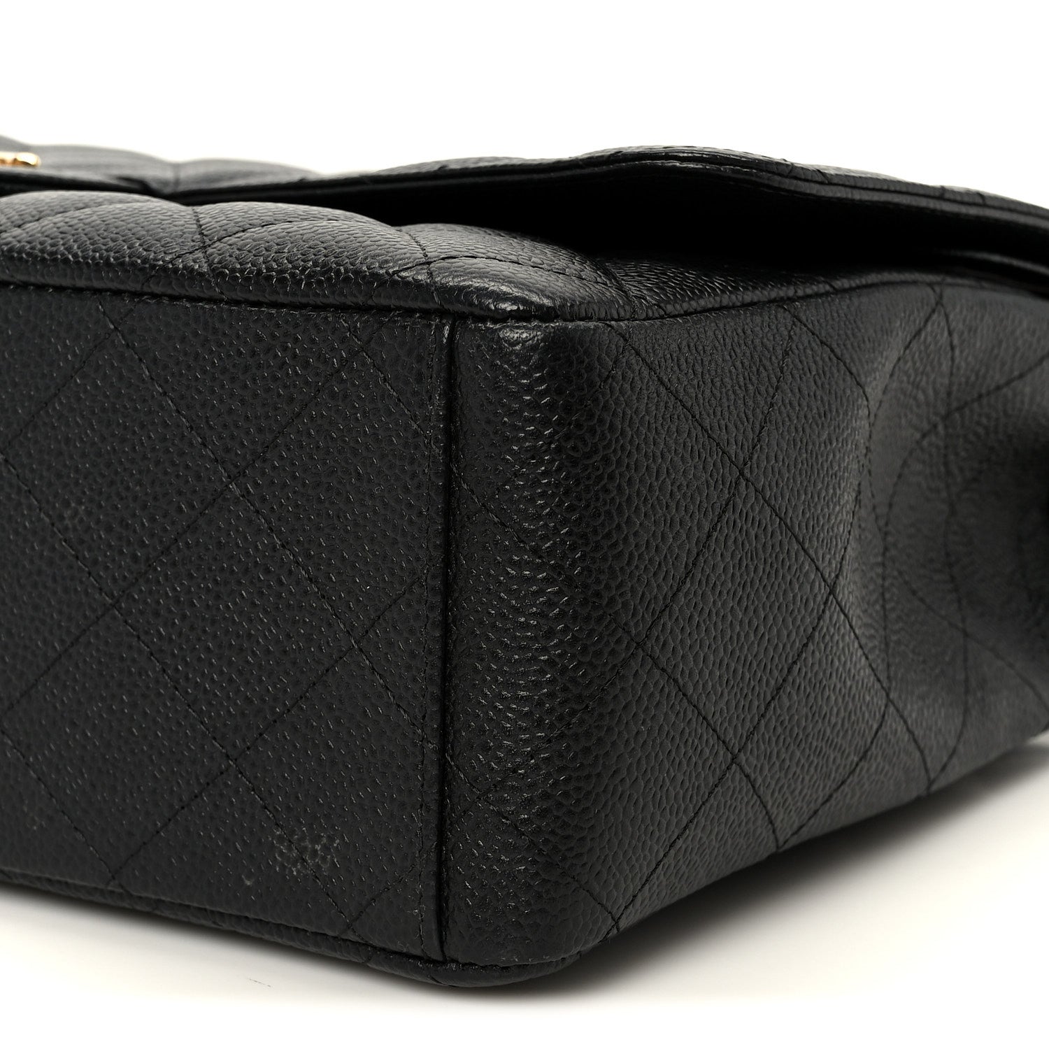 Chanel Caviar Quilted Maxi Double Flap Black