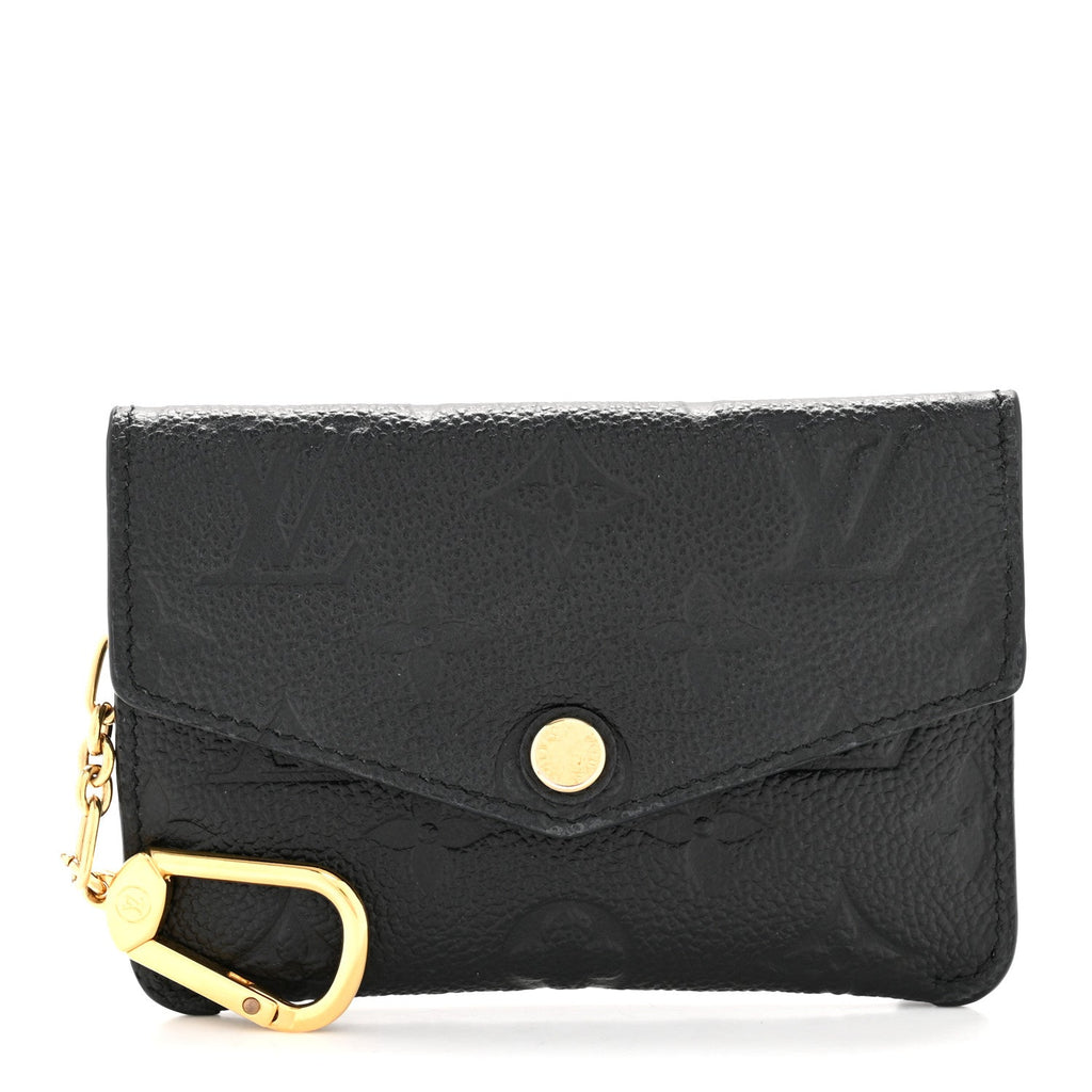 Louis Vuitton Empreinte Key Pouch Black