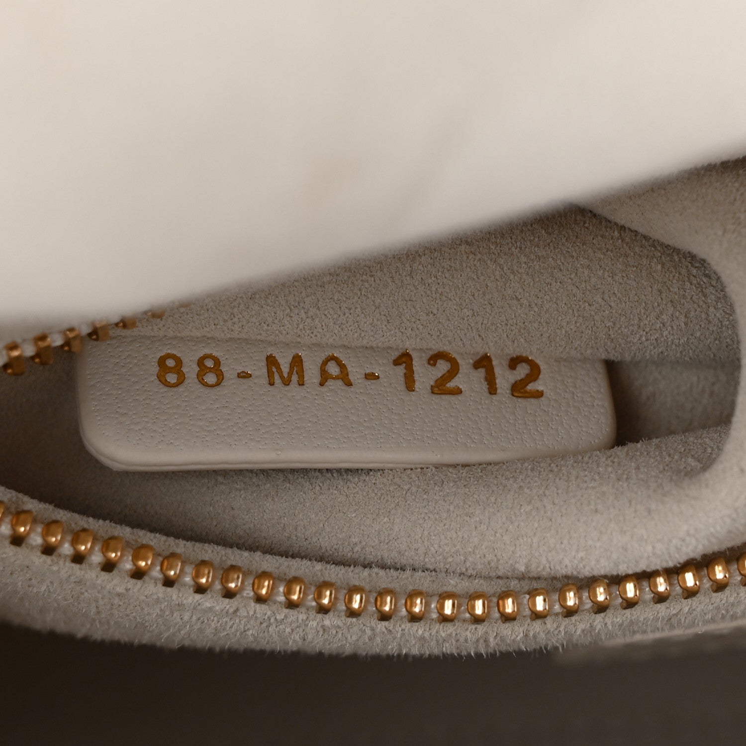 Christian Dior Lambskin Cannage Small My ABCDior Lady Dior White