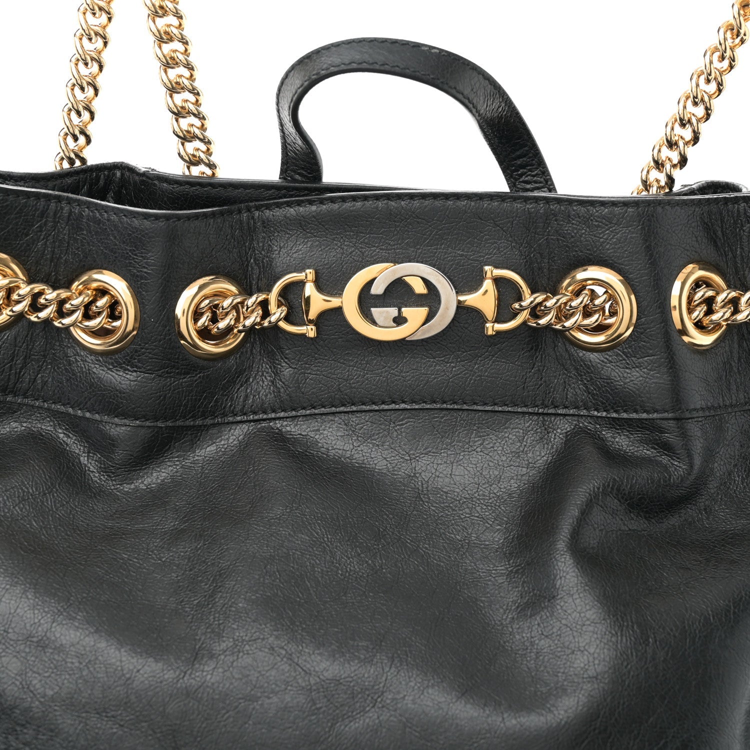 Gucci Calfskin Zumi Backpack Black