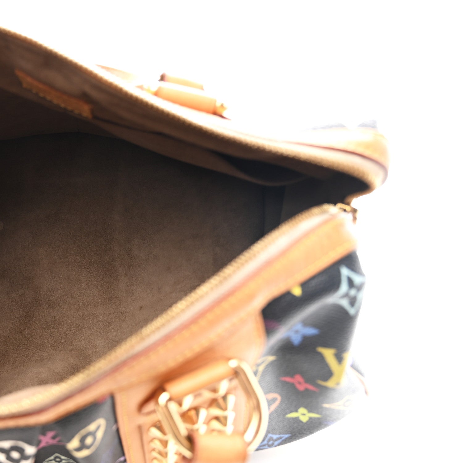 Louis Vuitton Monogram Multicolor Courtney MM Black
