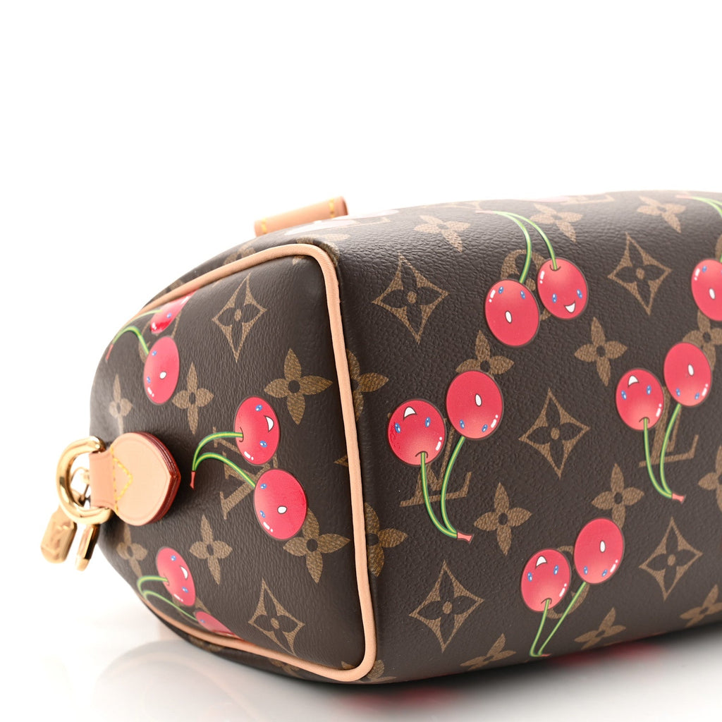 Louis Vuitton LV X TM Monogram Cerises Speedy Bandouliere 20