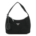 Prada Tessuto Nylon Mini Re-Edition 2000 Bag Black