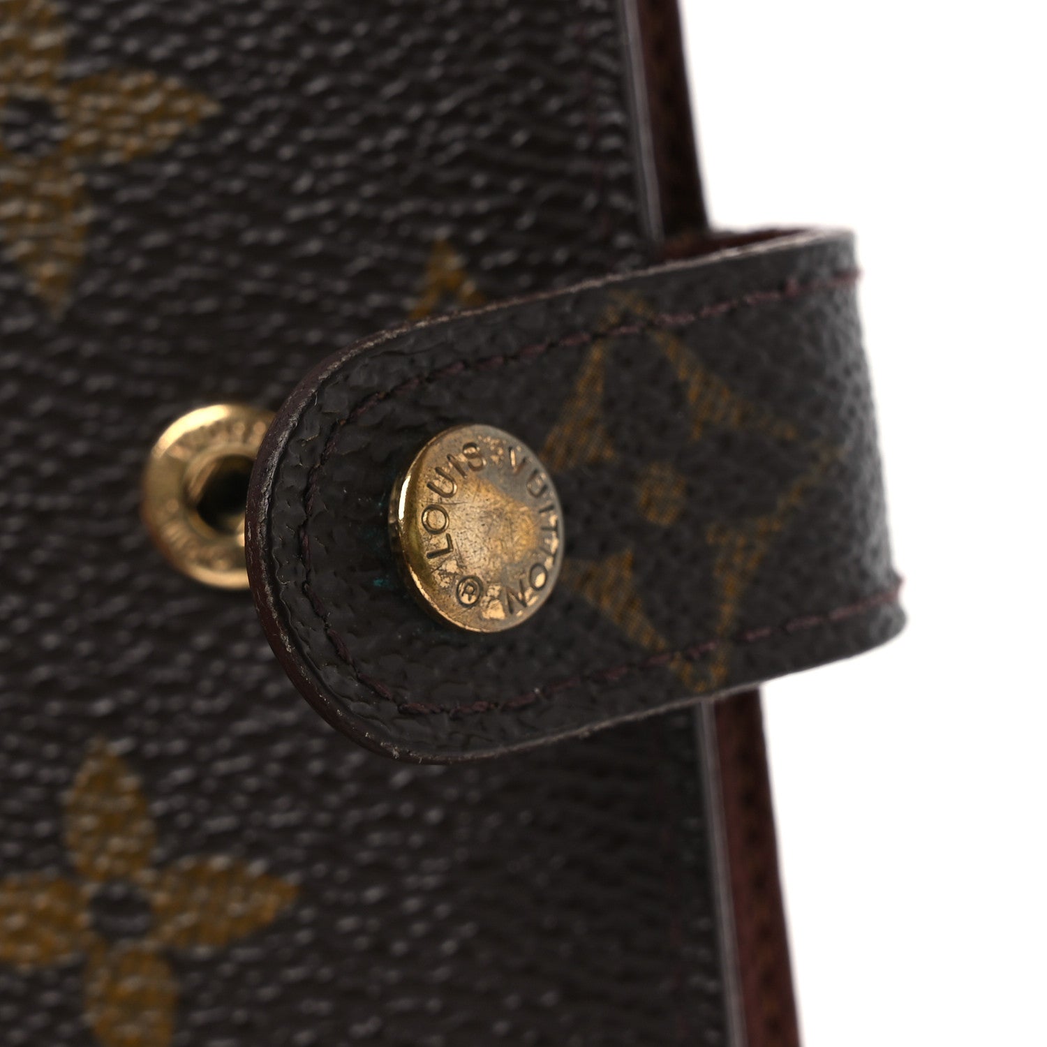 Louis Vuitton Monogram Small Ring Agenda Cover
