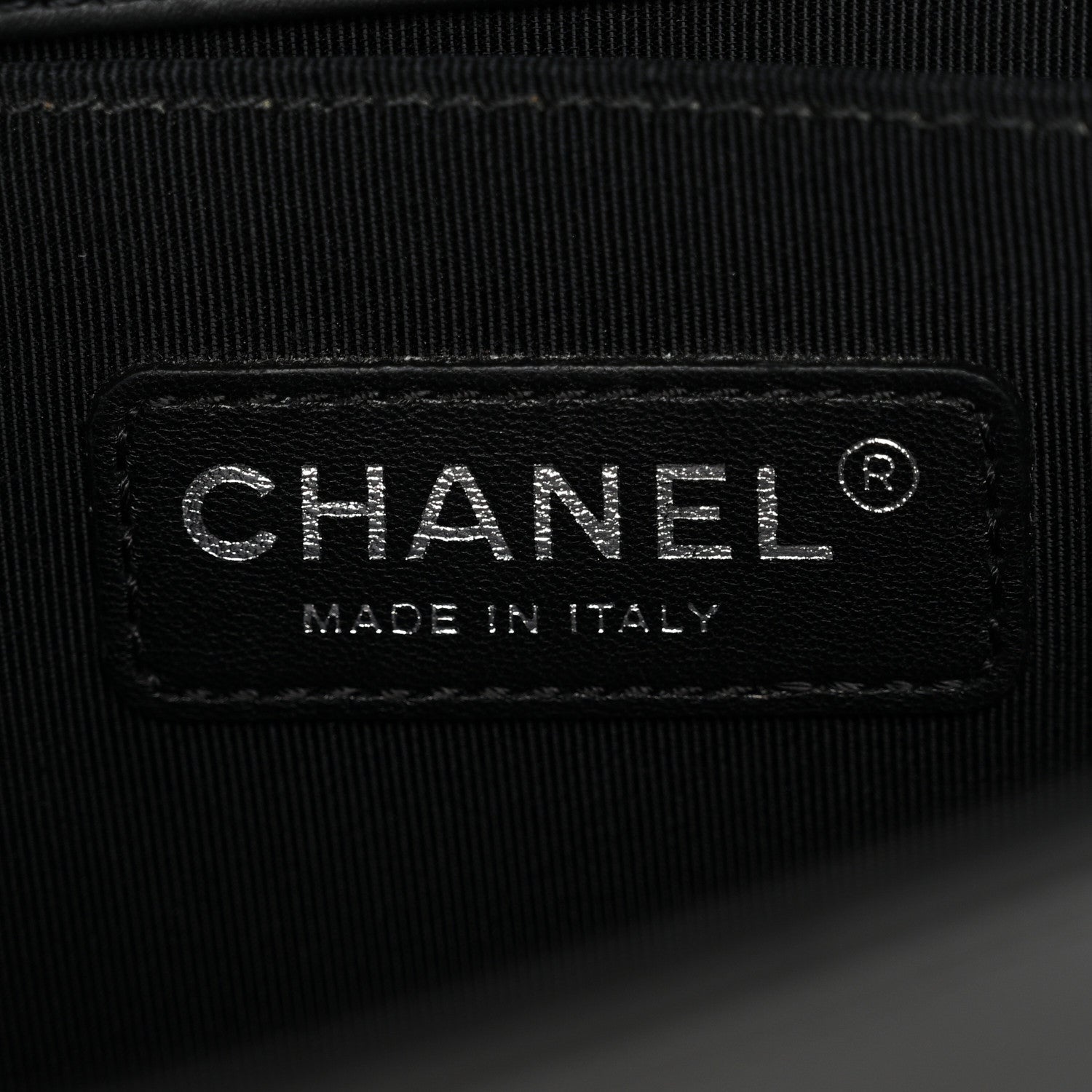 Chanel Calfskin Quilted Small Boy Flap Black